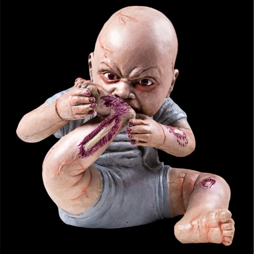 Spirit Halloween Snack Time Zombie 2011 retired HTF